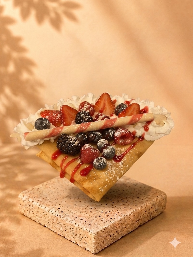 Berries Lover Crepes