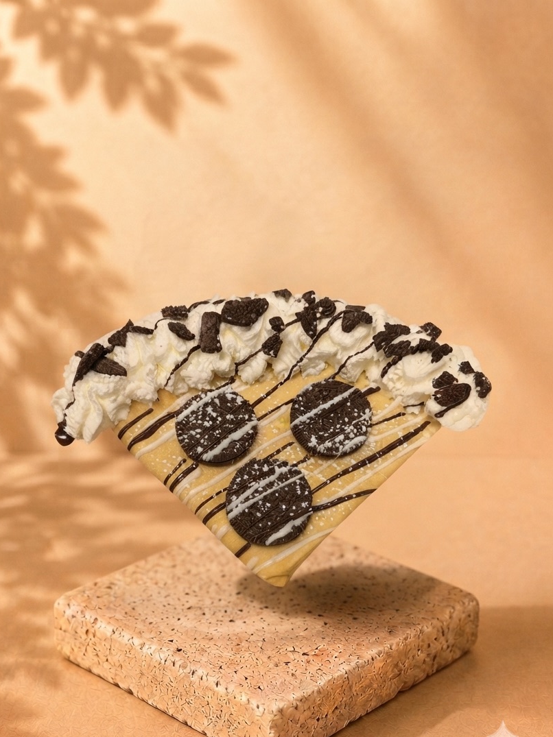Oreo Bavarian crepe